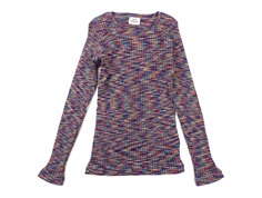 Mads Nørgaard Talino top black/multi mouline